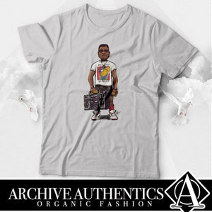 Archive Authentics Organic Fashion presents their "Radio Raheem" collection of their quality custom tees designed by Archive Authentics. This custom tee collection is available in different sizes and colors at https://archive-authentics.myshopify.com